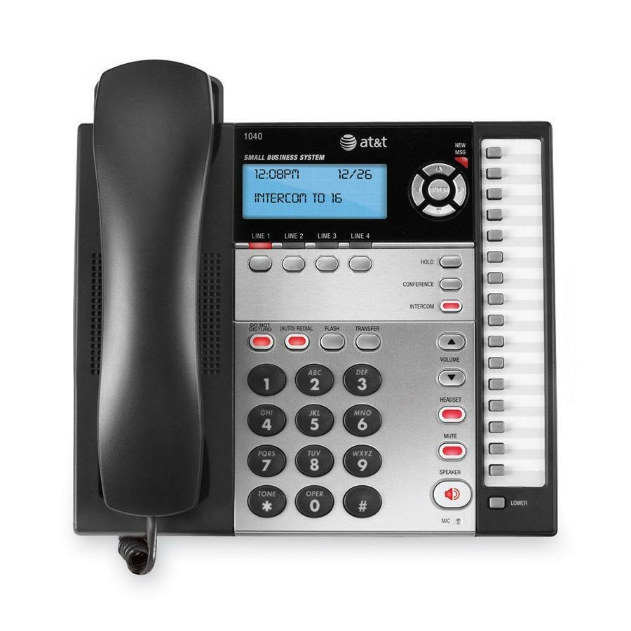 At&T 1040 4-Line Corded Phone With Speakerphone