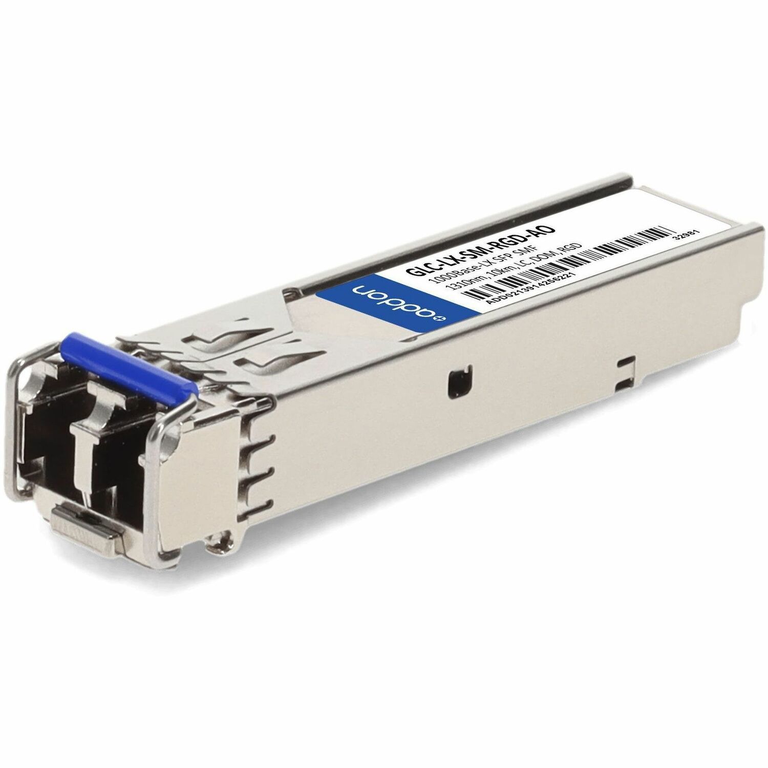 AddOn Cisco&reg; GLC-LX-SM-RGD Compatible 1000Base-LX SFP Transceiver (SMF, 1310nm, 10km, LC, -40 to 85C)
