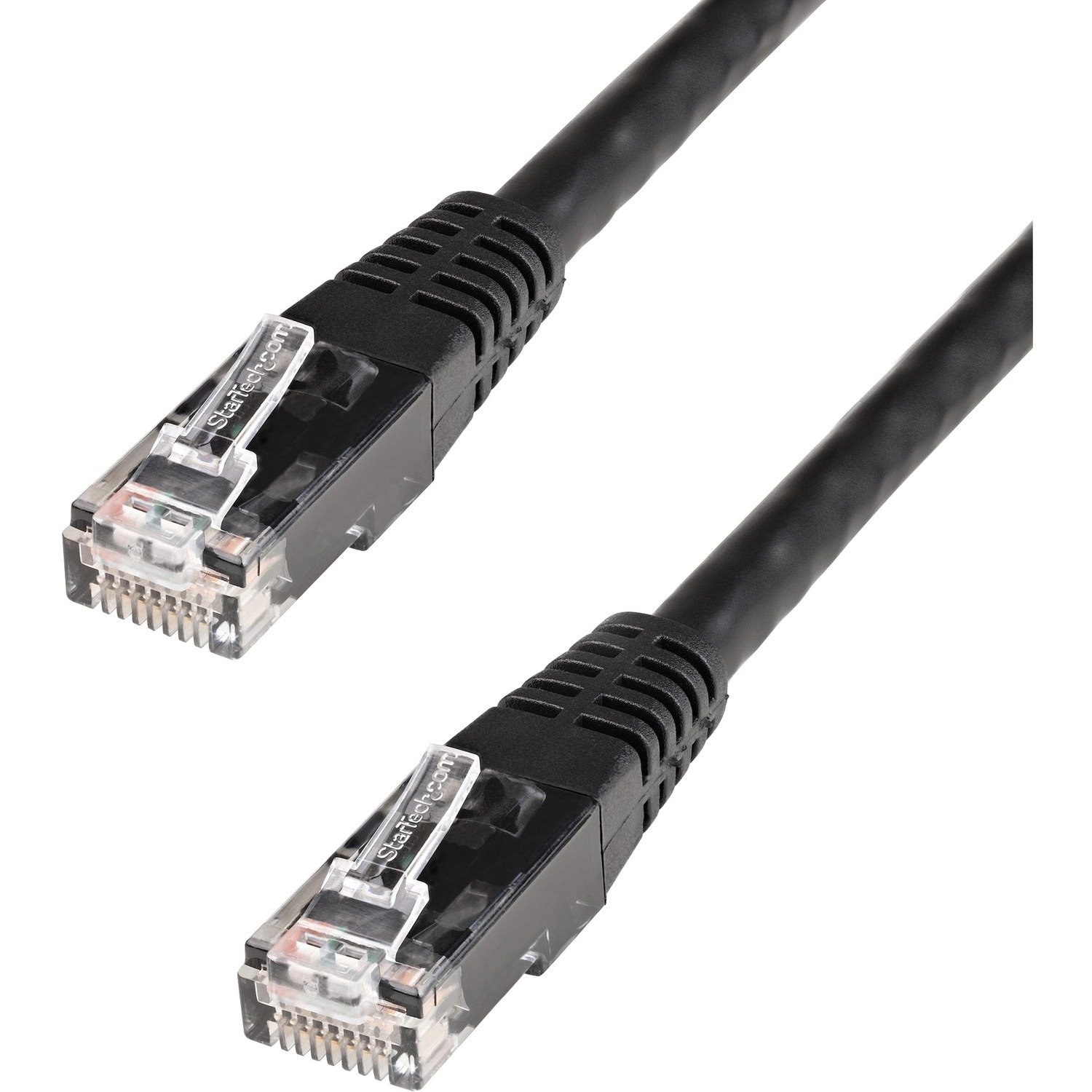 StarTech.com 6ft CAT6 Ethernet Cable - Black Molded Gigabit - 100W PoE UTP 650MHz - Category 6 Patch Cord UL Certified Wiring/TIA