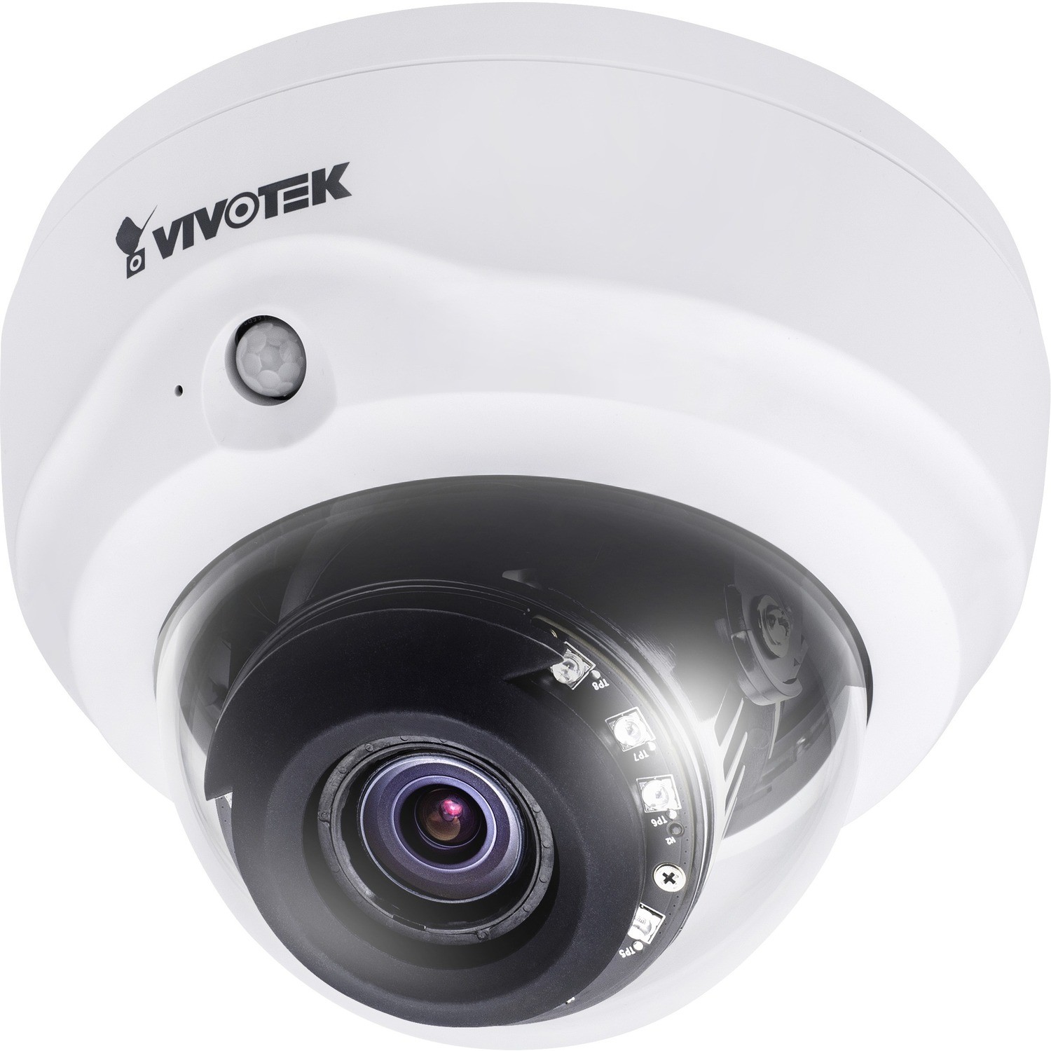 Vivotek FD9171-HT 3 Megapixel HD Network Camera - Color, Monochrome - Dome
