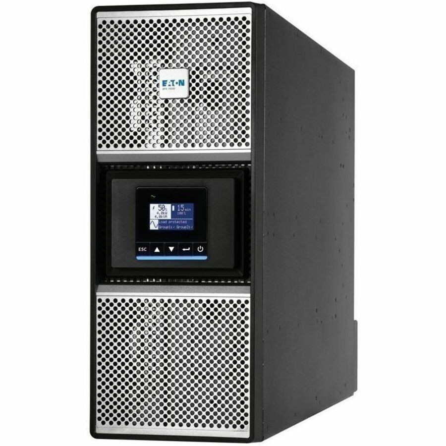 Eaton 9PX G2 11000VA 11000W 208V Online Double-Conversion UPS - Hardwired Input, 4 L6-30R/Hardwired Output, Maintenance Bypass, Cybersecure Network Card, Extended Run, 4U Rack/Tower