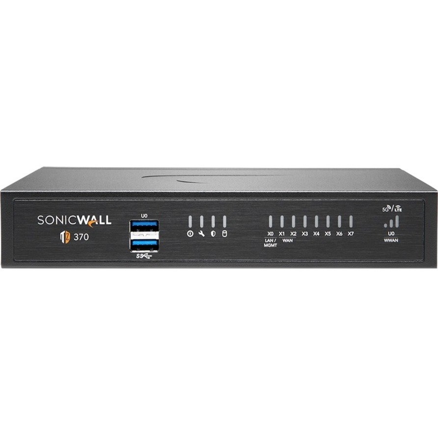 SonicWall TZ370 Network Security/Firewall Appliance Support/Service - TAA Compliant