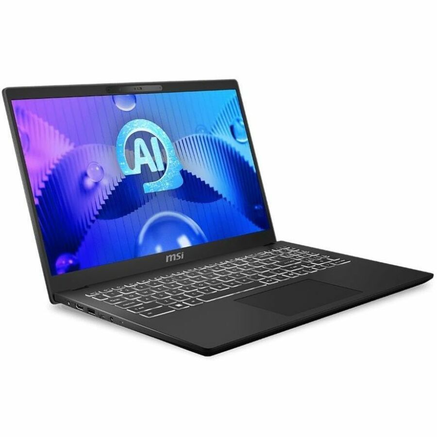 MSI Modern 15 H AI C1M Modern 15 H AI C1MG-038AU 15.6" Notebook - Full HD - Intel Core Ultra 5 125H - 16 GB - 1 TB SSD - Classic Black