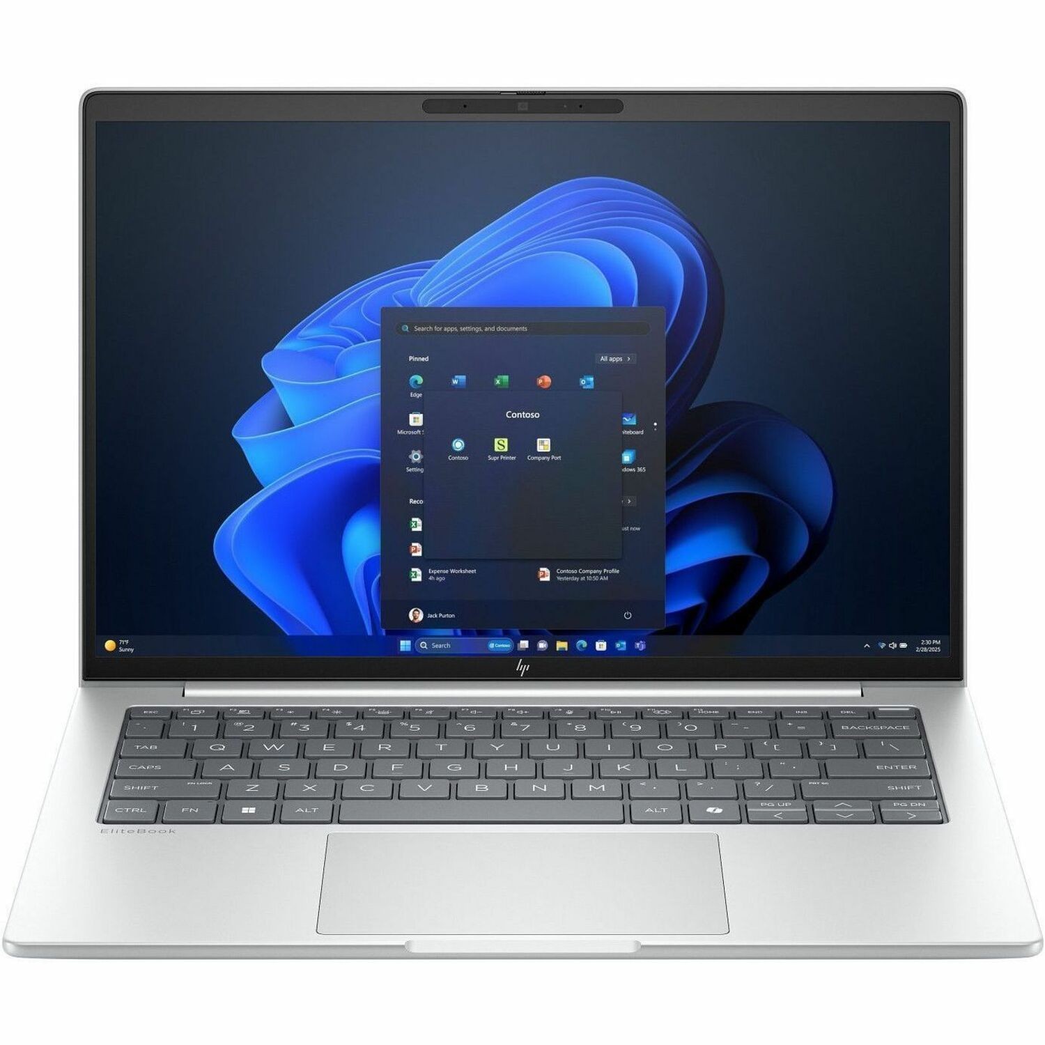 HP EliteBook 8 G1i 14" Notebook - WUXGA - 60 Hz - Intel Core Ultra 5 2nd Gen 225U - 32 GB - 256 GB SSD