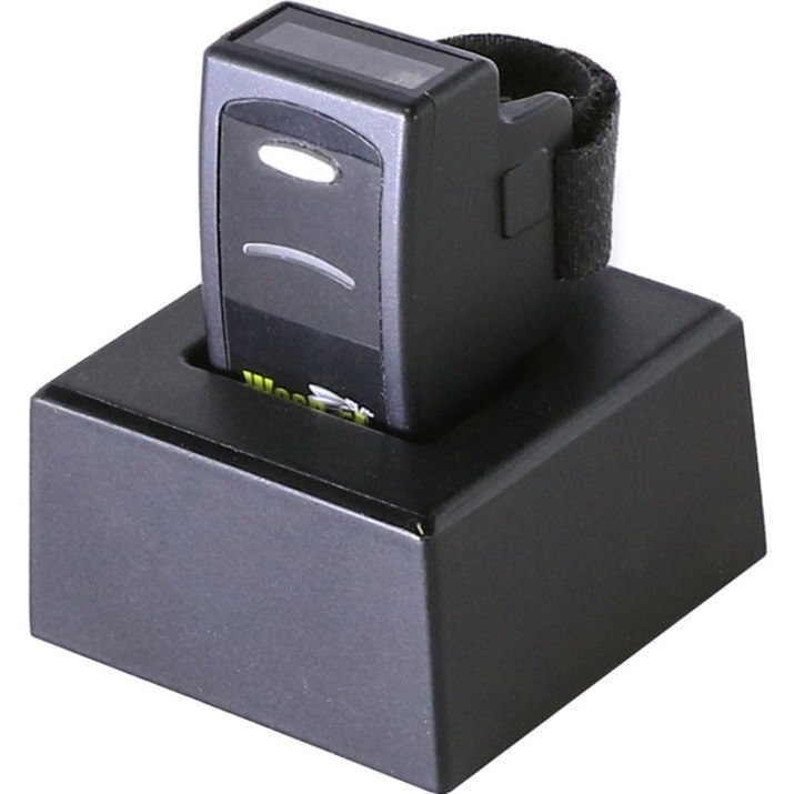 WRS100SBR 1D Ring Barcode Scanner with Charging Cradle