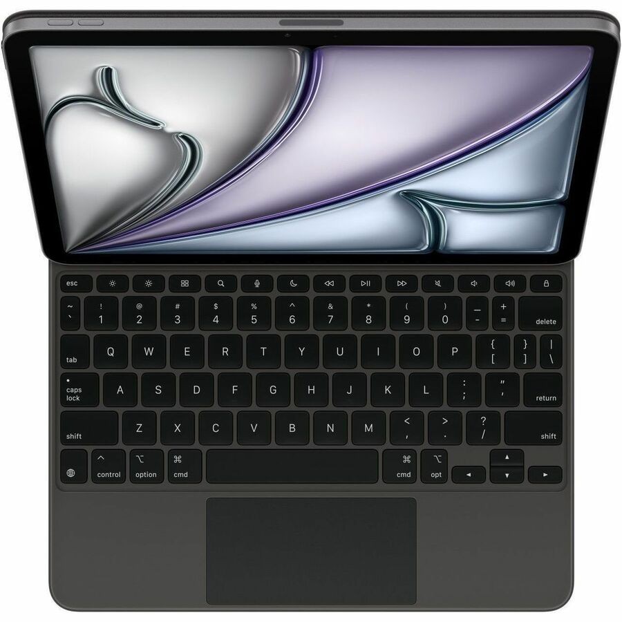 Apple Magic Keyboard/Cover Case for 11" Apple iPad Air (4th Generation), iPad Air (5th Generation), iPad Air 11 (2024), iPad Air 11 (2025) Tablet - French Keyboard - Black