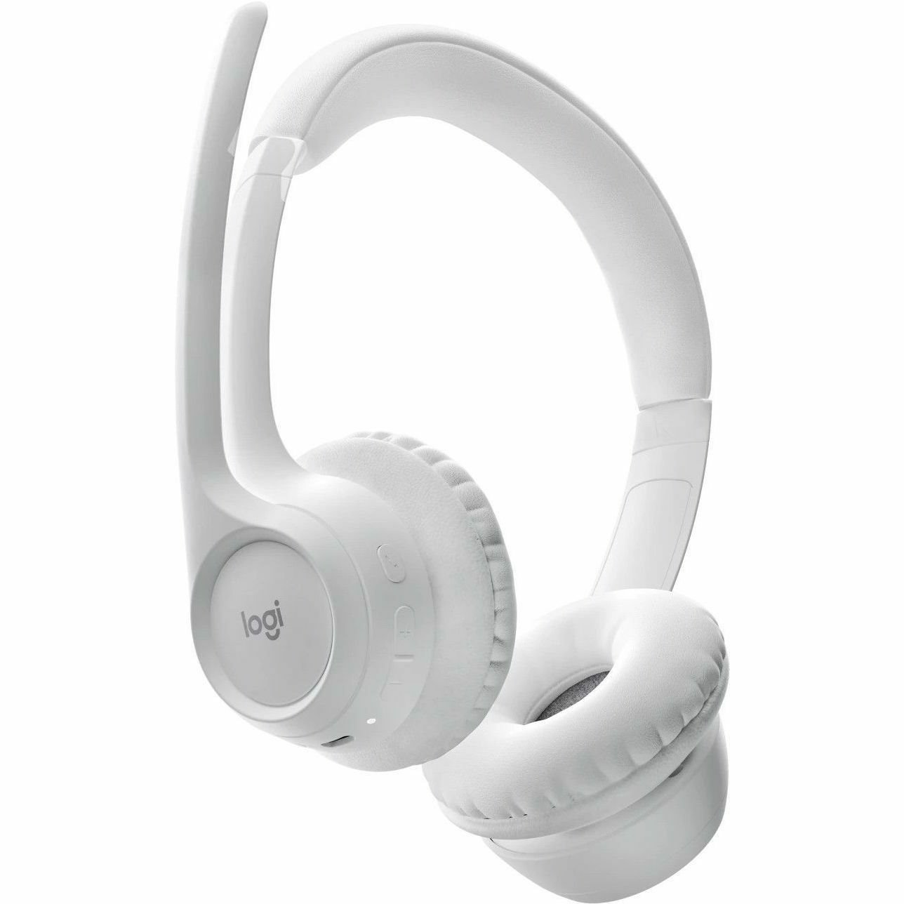 Logitech Zone Wireless Over-the-head Stereo Headset - Off White