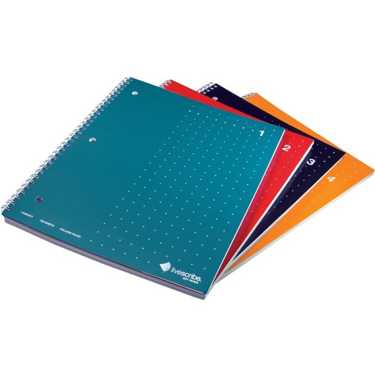 Livescribe Single Subject Spiral Notebook