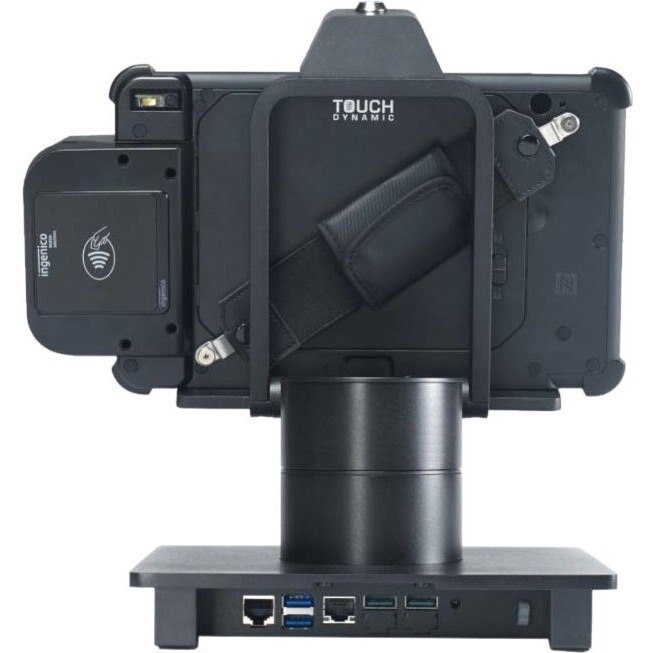 Touch Dynamic Quest VIII Rugged Tablet - 8" WUXGA - 4 GB - 64 GB SSD - Windows 10 IoT Enterprise - Black