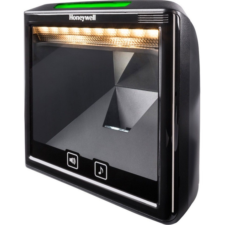 Honeywell Solaris 7980g Desktop Barcode Scanner - Cable Connectivity - Black
