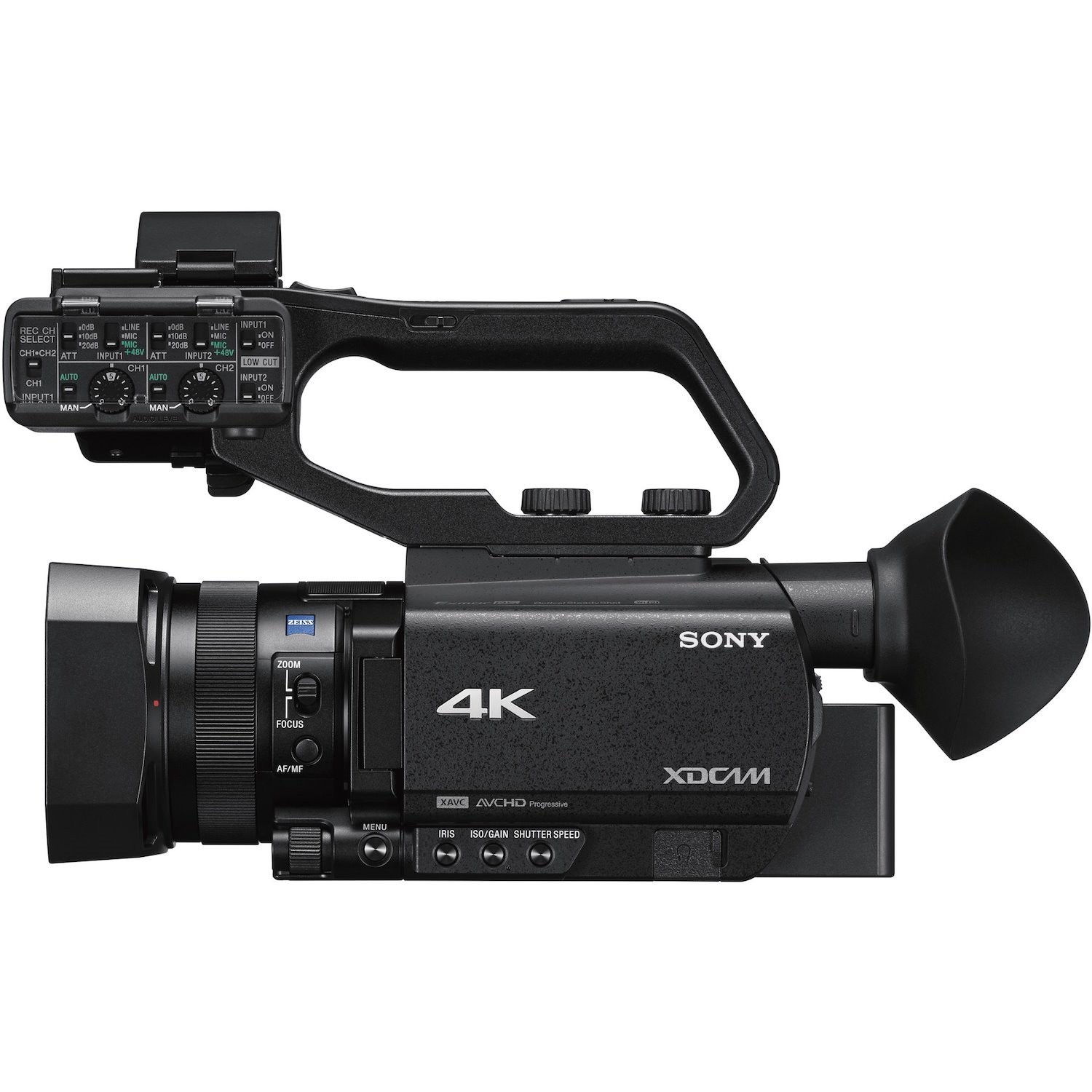Sony Pro Handycam PXW-Z90V Professional Digital Camcorder - 3.5" LCD Touchscreen - 1" Exmor RS CMOS - High Dynamic Range (HDR) - 4K