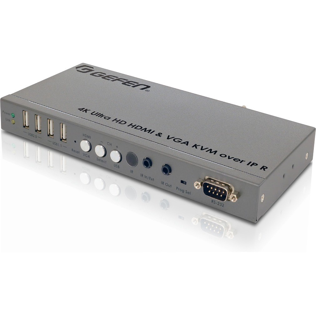 Gefen 4K Ultra HD HDMI and VGA KVM over IP - Receiver Unit