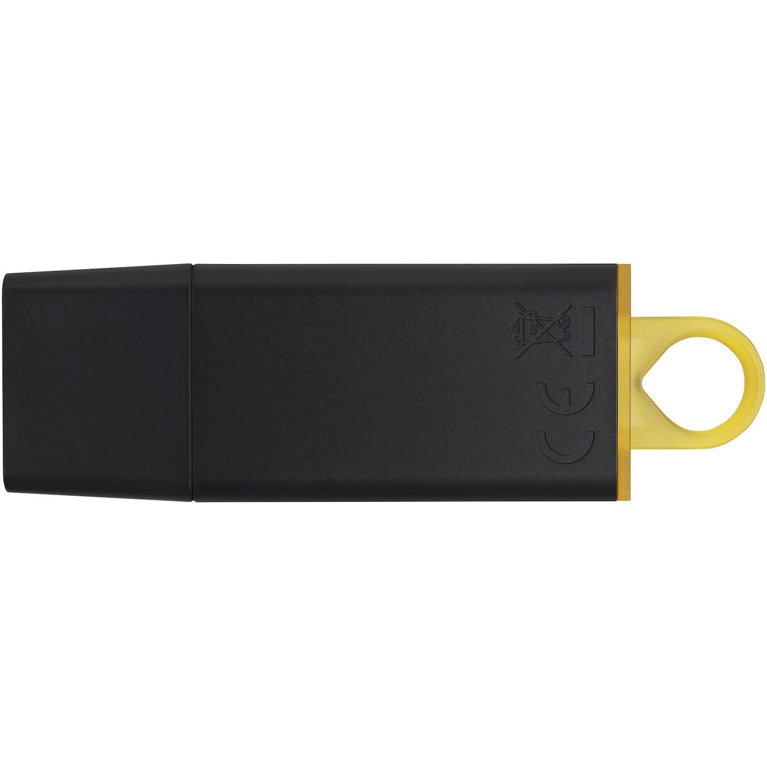 Kingston DataTraveler Exodia DTX 128 GB USB 3.2 (Gen 1) Flash Drive - Black, Yellow