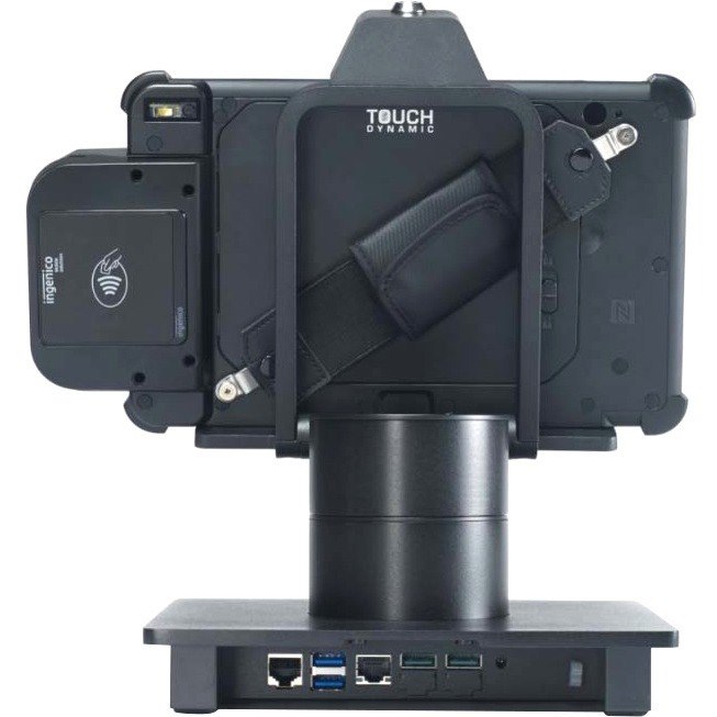 Touch Dynamic Quest VIII Rugged Tablet - 8" WUXGA - 4 GB - 64 GB Storage - Windows 10 Pro 64-bit - Black