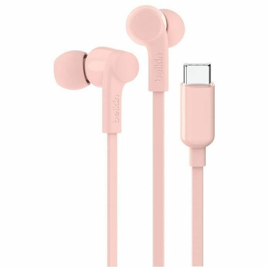 Belkin SoundForm USB-C Wired Earbuds with Adjustable Volume Limiter