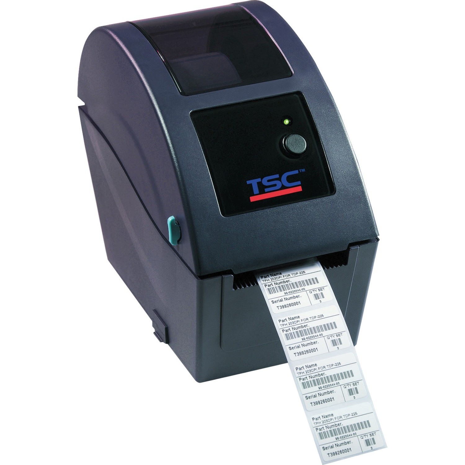 Printronix Auto ID TDP-225 Desktop Direct Thermal Printer - Monochrome - Label Print - USB - Serial