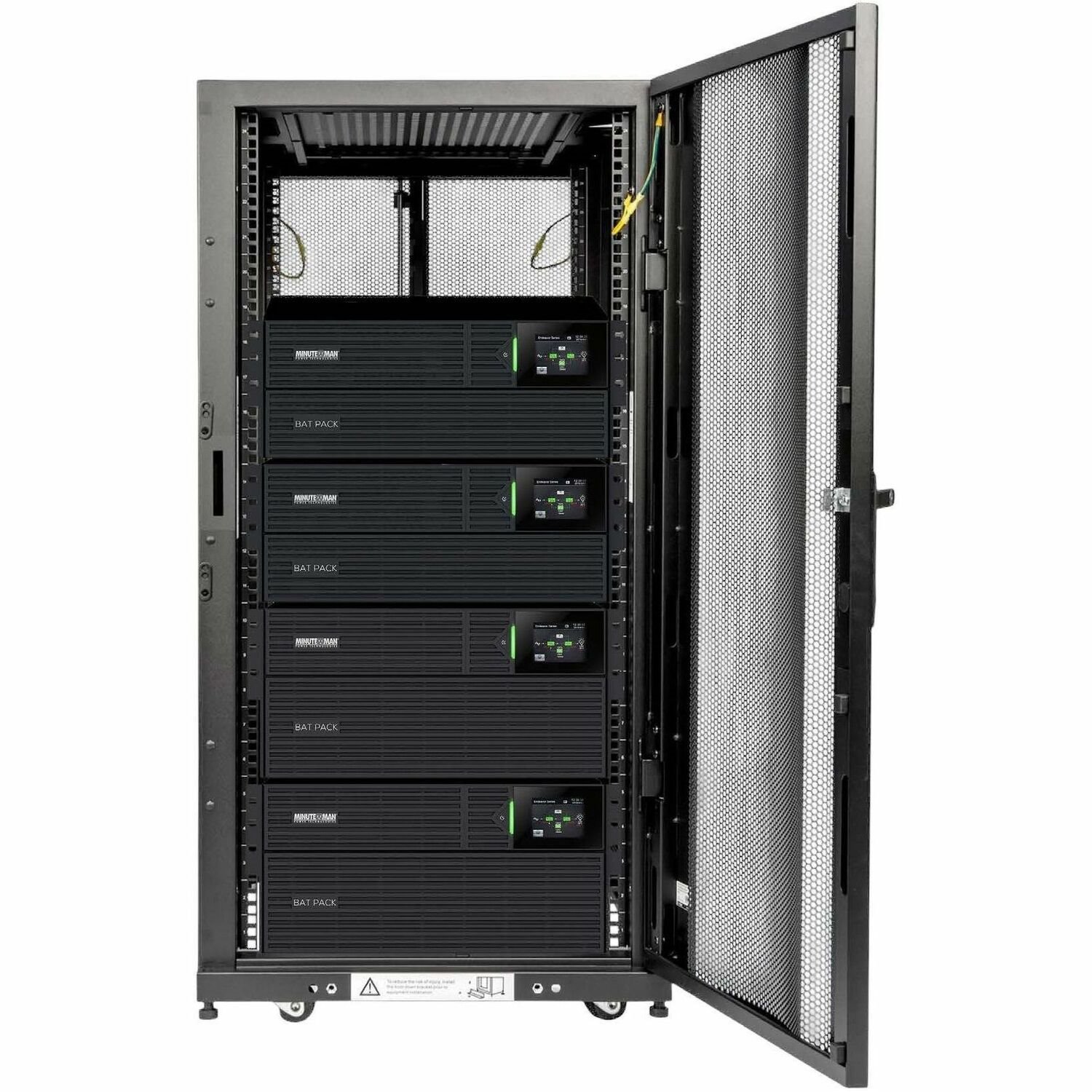 Minuteman Enclosure MMCAB42S5K Power Array Cabinet