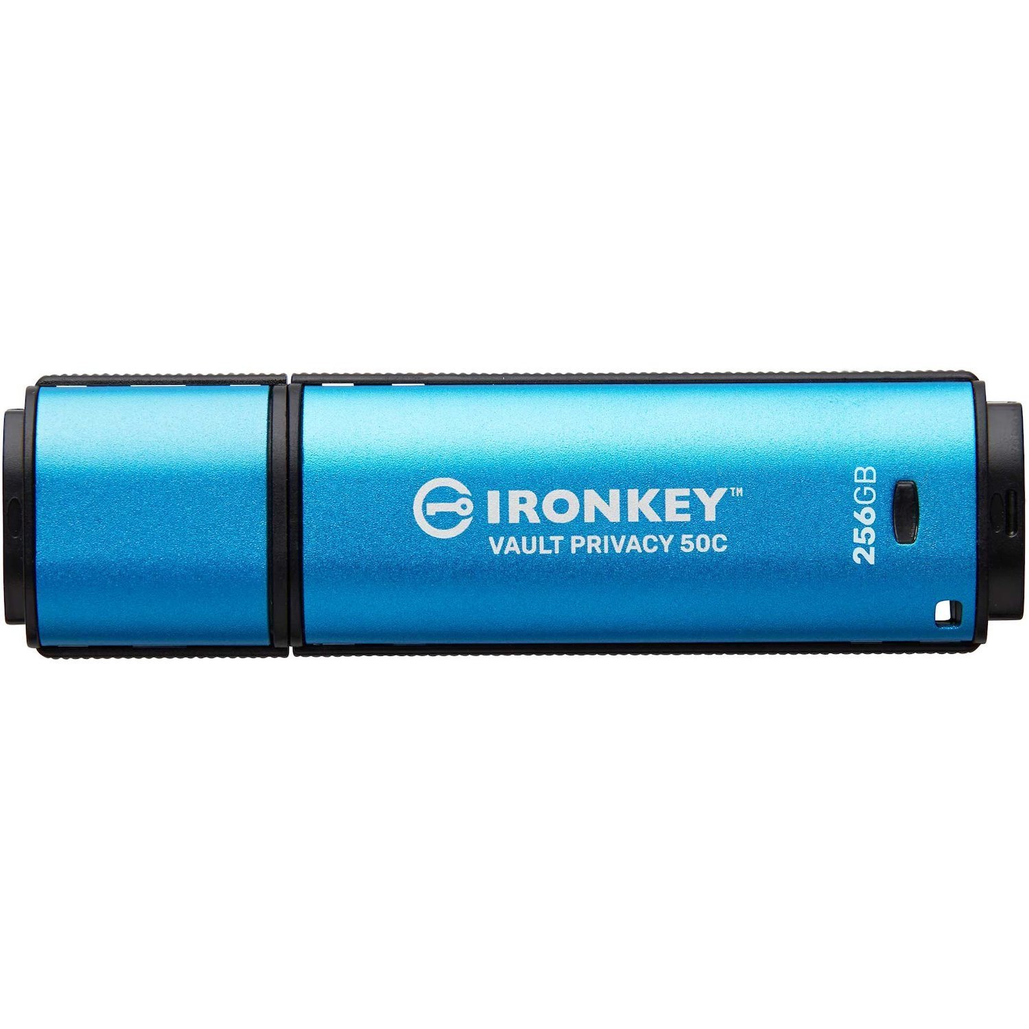IronKey Vault Privacy 50 Series IKVP50C 256 GB USB 3.2 (Gen 1) Type C Flash Drive - 256-bit AES - TAA Compliant