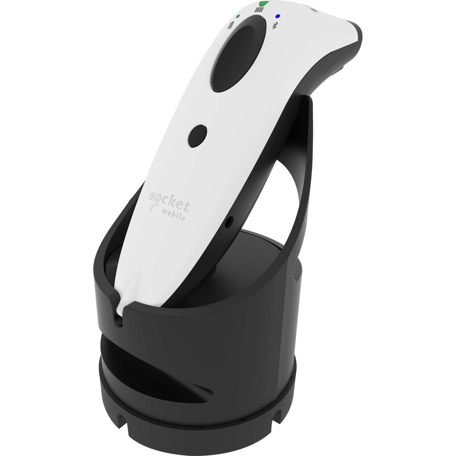 Socket Mobile SocketScan&reg; S700, Linear Barcode Scanner, White & Black Charging Dock