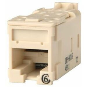 Ortronics Clarity High Density Jack (HDJ) CAT6, T568A/B, Ivory