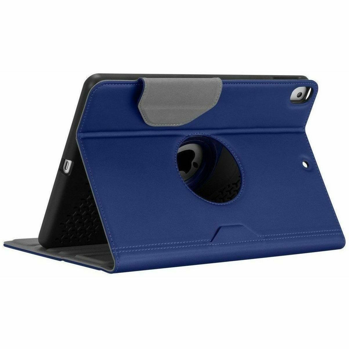 Targus VersaVu Classic THZ85502GL Carrying Case for 10.2" to 10.5" Apple iPad (7th Generation), iPad Air, iPad Pro, iPad (8th Generation), iPad (9th Generation) Tablet - Blue