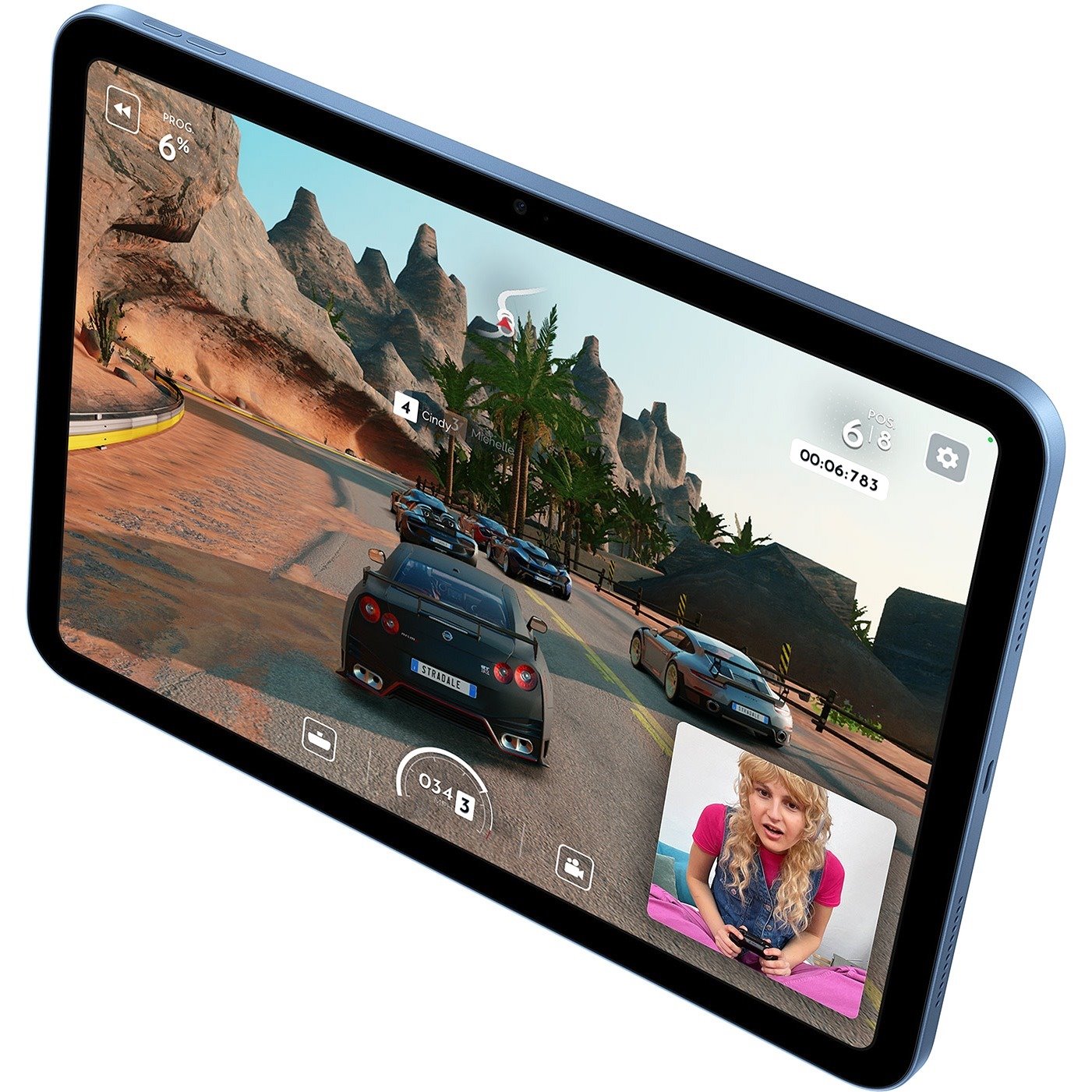 Apple iPad (10th Generation) A2757 Tablet - 10.9" - 64 GB Storage - iPadOS 16 - 5G - Blue