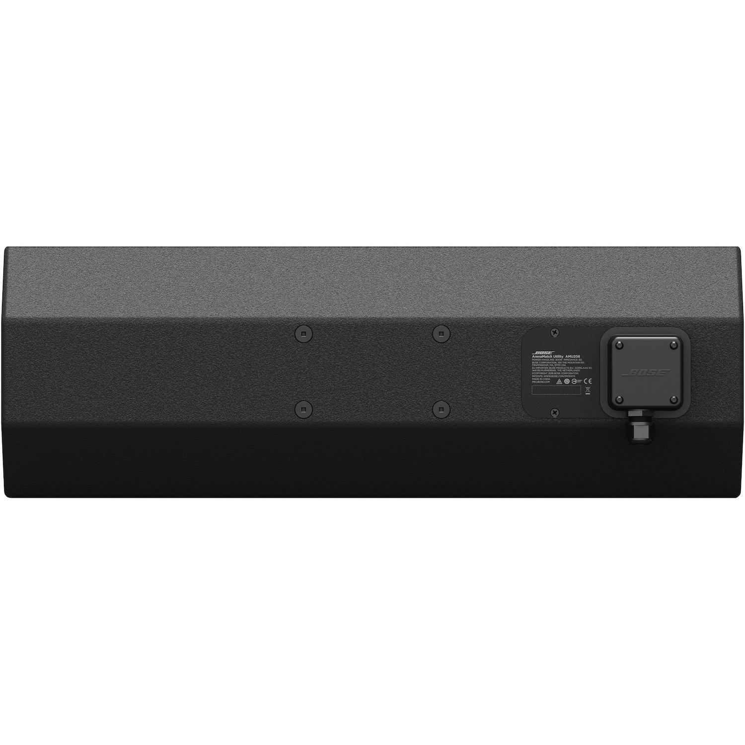 Bose Professional ArenaMatch Utility AMU208 2-way Outdoor Wall Mountable, Ceiling Mountable Speaker - 300 W RMS - Black