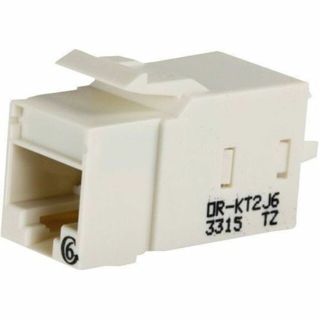 Ortronics Keystone Cat6 Jack Fog White, 25pk