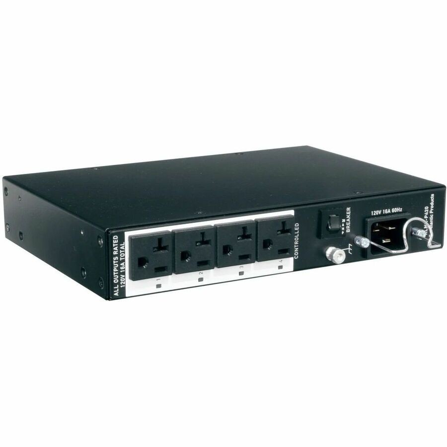 Middle Atlantic Premium Plus Compact 4-Outlet Wall Mounted Power Distribution Unit with RackLink - 20 Amp PDU