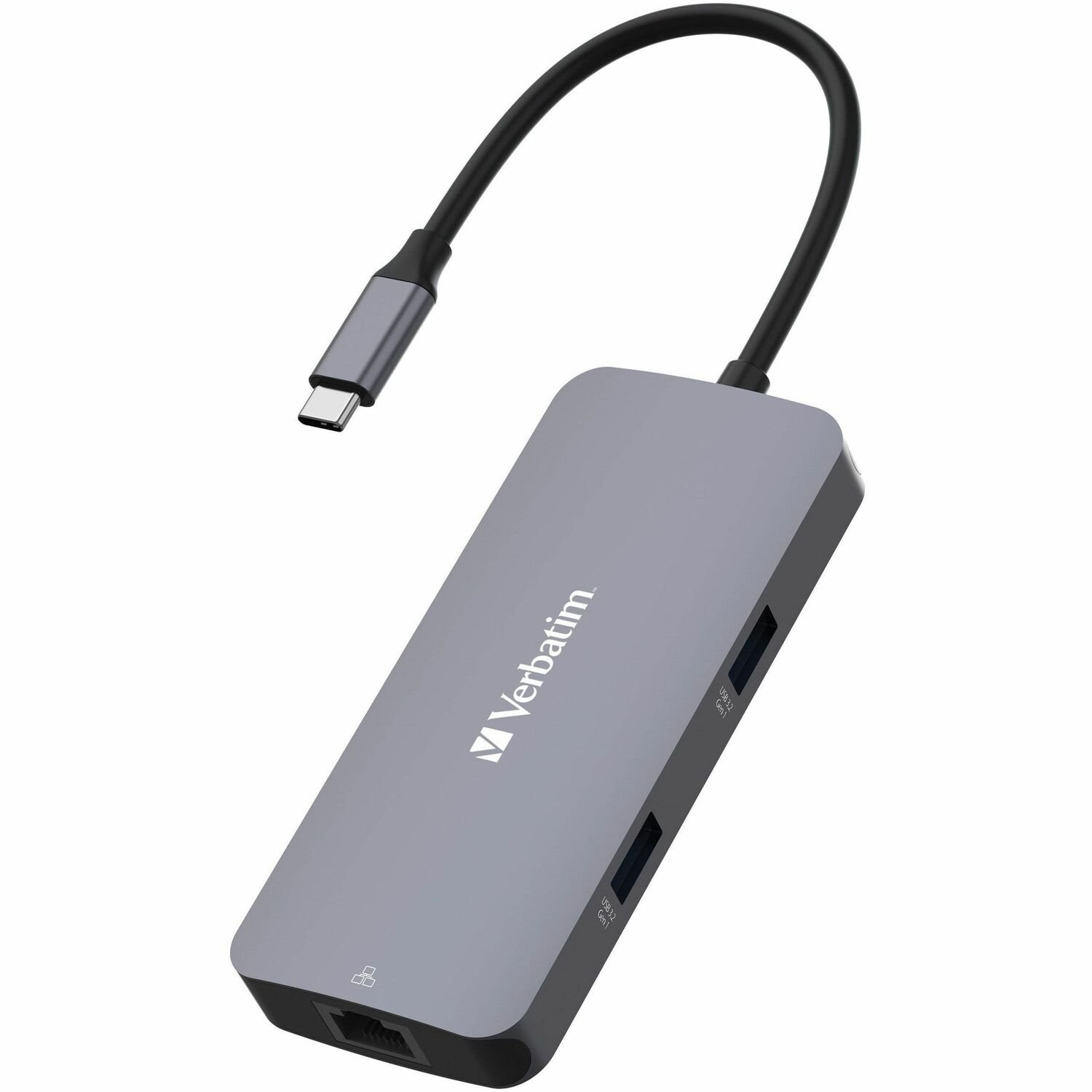 Verbatim USB Type C Docking Station for Monitor, Desktop PC, Notebook - Charging Capability
