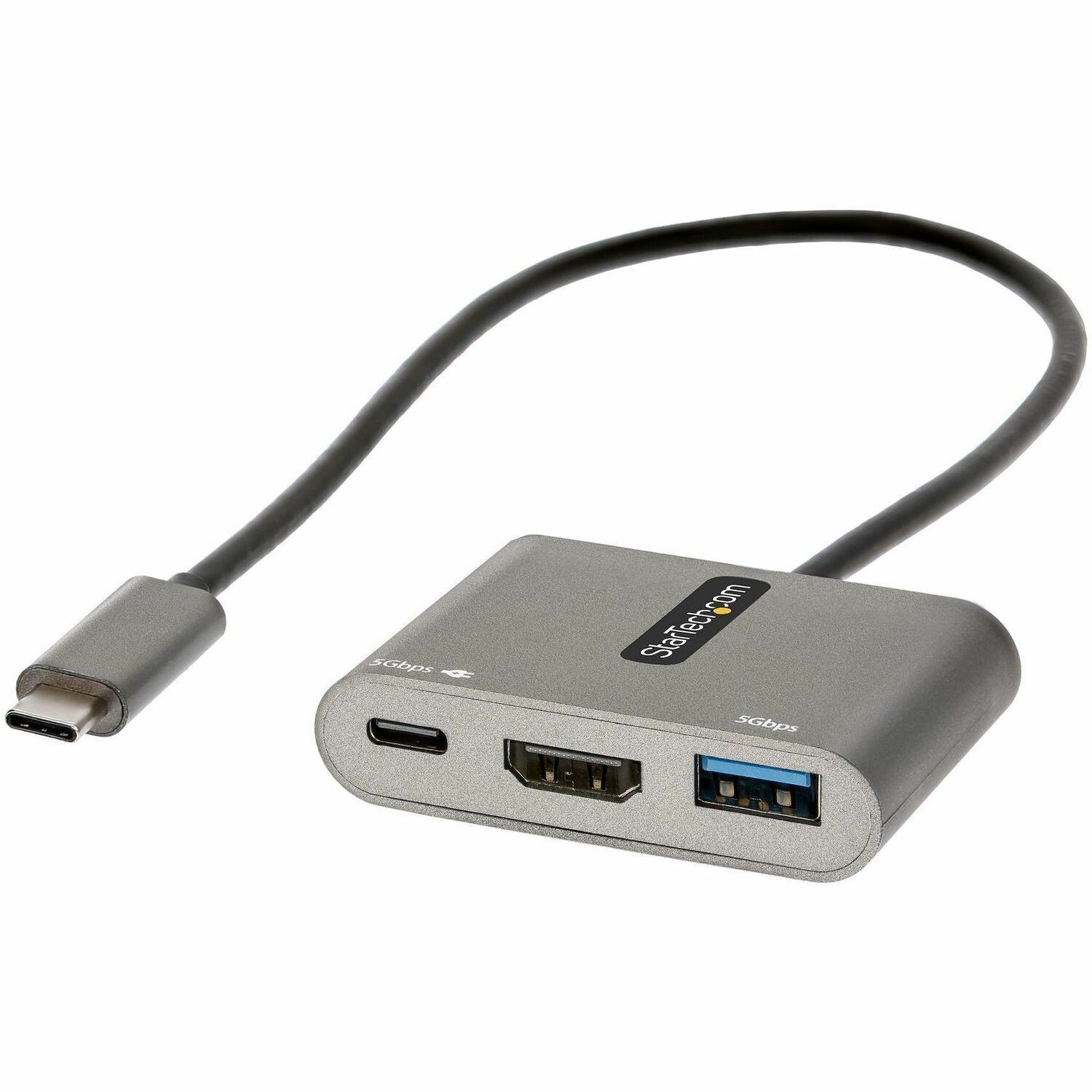 StarTech.com USB 3.2 Gen 1 (3.1 Gen 1) Type-C Docking Station for Projector, TV - 100 W - Portable