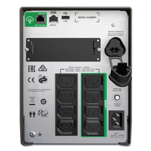 APC by Schneider Electric Smart-UPS Line-interactive UPS - 1 kVA/700 W