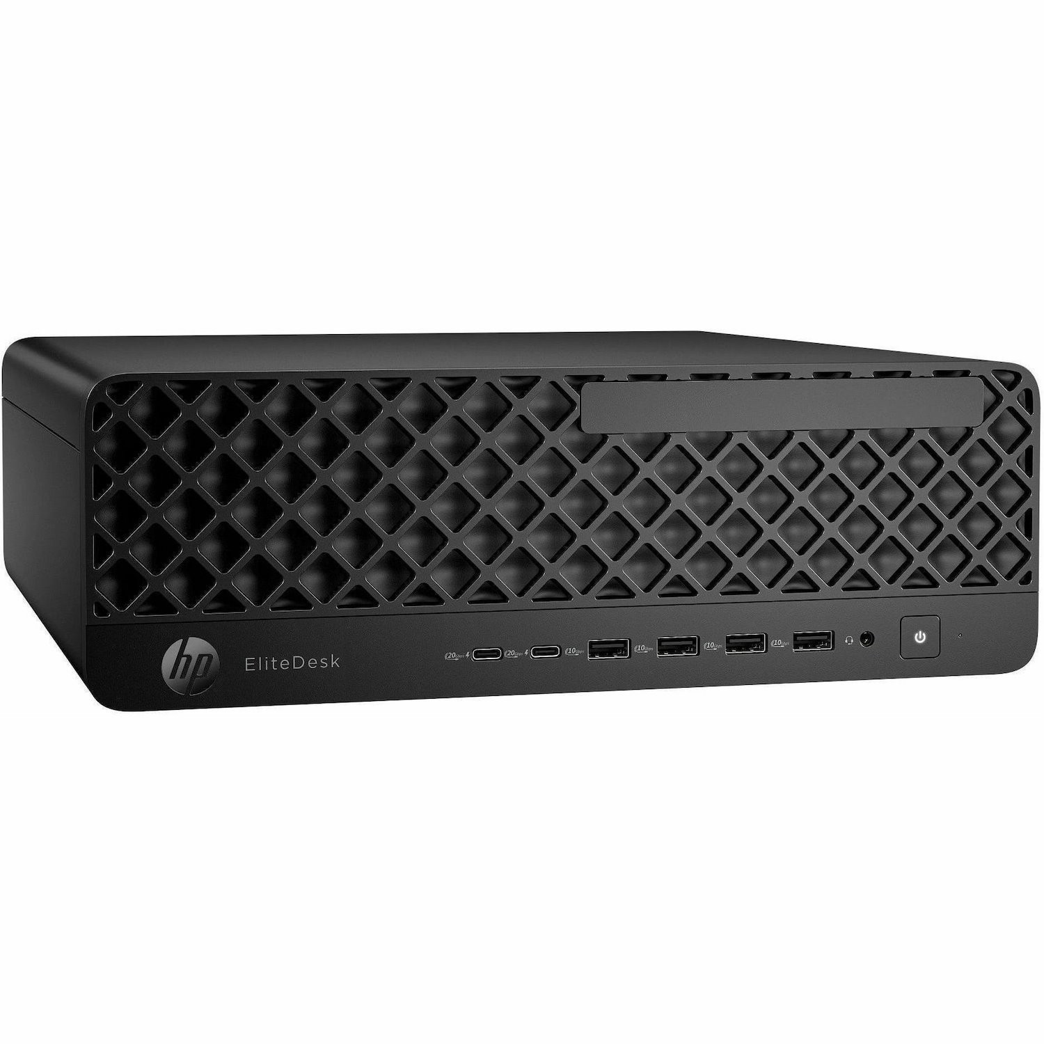 HP EliteDesk 8 G1i Desktop Computer - Intel Core Ultra 7 265 - vPro Technology - 16 GB - 512 GB PCI Express NVMe SSD - Small Form Factor - Jack Black