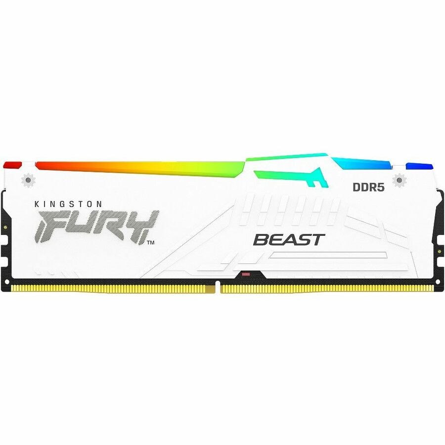 Kingston FURY Beast RAM Module for Motherboard - 64 GB (2 x 32GB) - DDR5-6000/PC5-48000 DDR5 SDRAM - 6000 MHz Dual-rank Memory - CL36 - 1.35 V