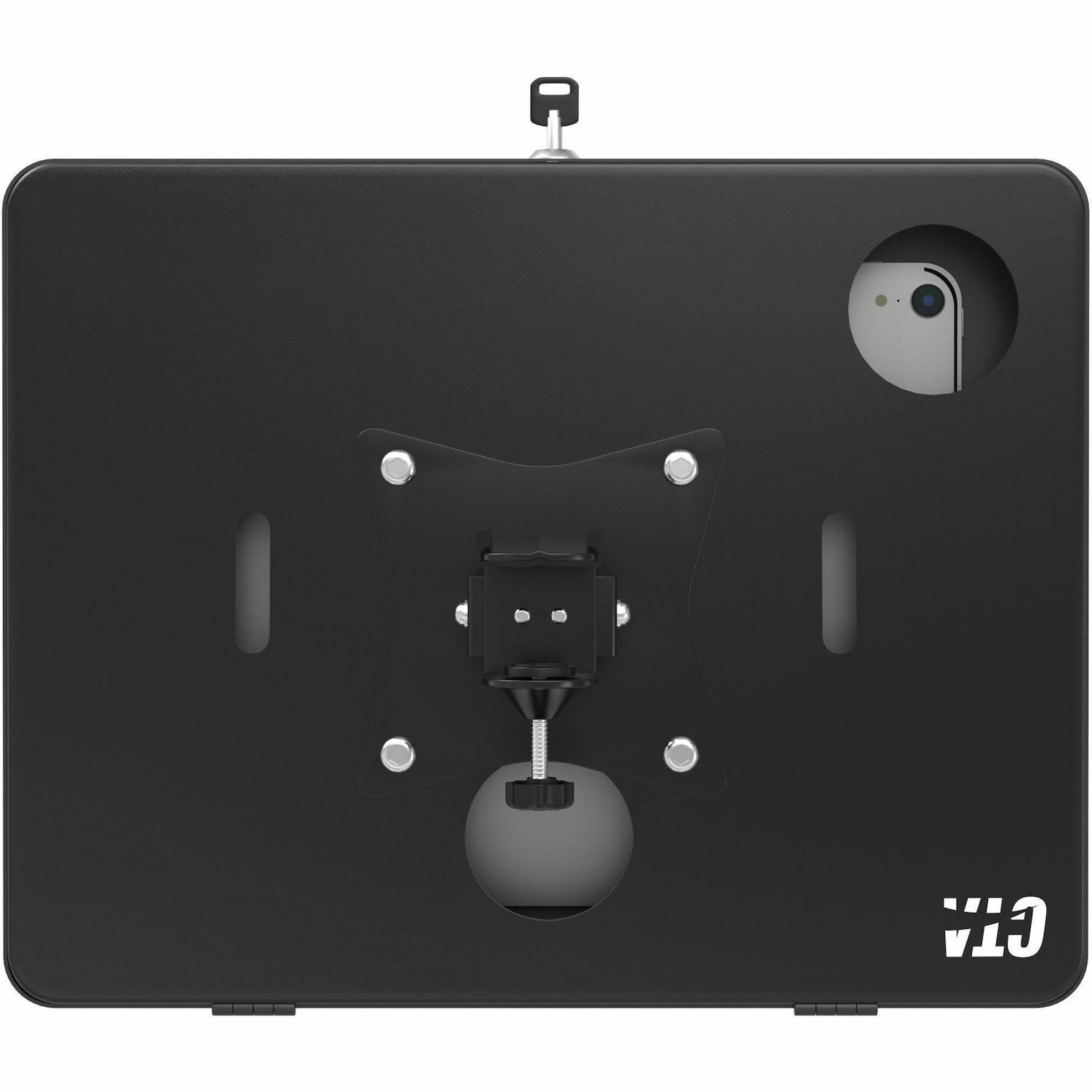 CTA Digital Premium Locking Shelf Mount for iPad Gen 7-10 & Other 7-11" Tablets