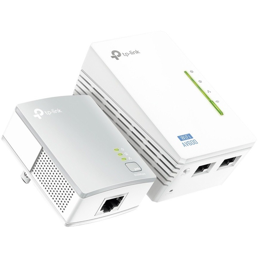 TP-LINK TL-WPA4220KIT ADVANCED 300Mbps Universal Wi-Fi Range Extender, Repeater, AV500 Powerline Edition, Wi-Fi Clone Button, 2 LAN Ports
