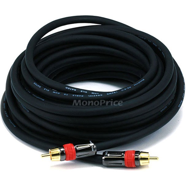 Monoprice A/V Rca - Rg6/U 75Ohm 25FT