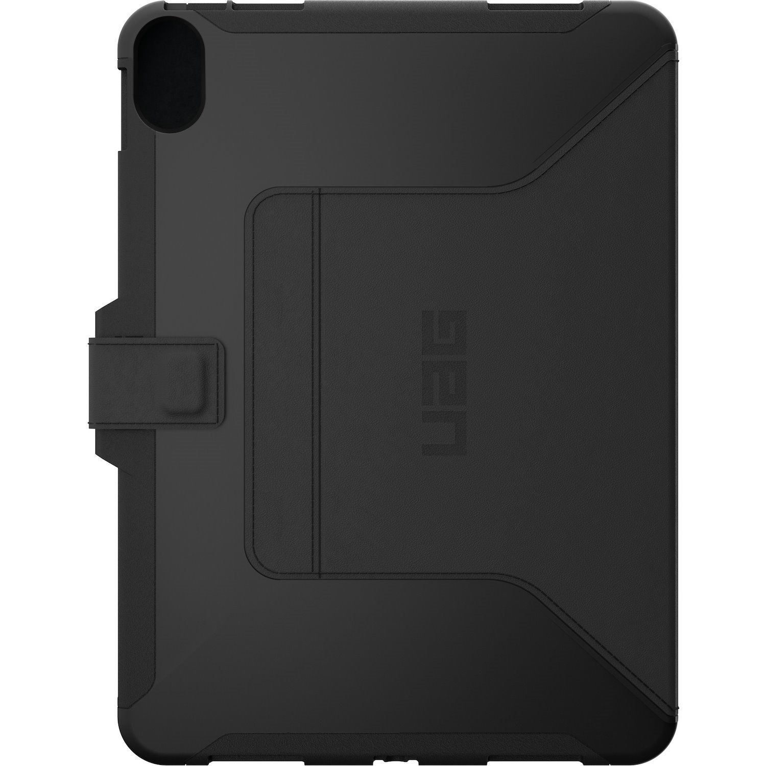 Urban Armor Gear Scout Carrying Case (Folio) for 10.9" Apple iPad (11th Generation), iPad (10th Generation), iPad (2022) Tablet, Apple Pencil, Stylus - Black