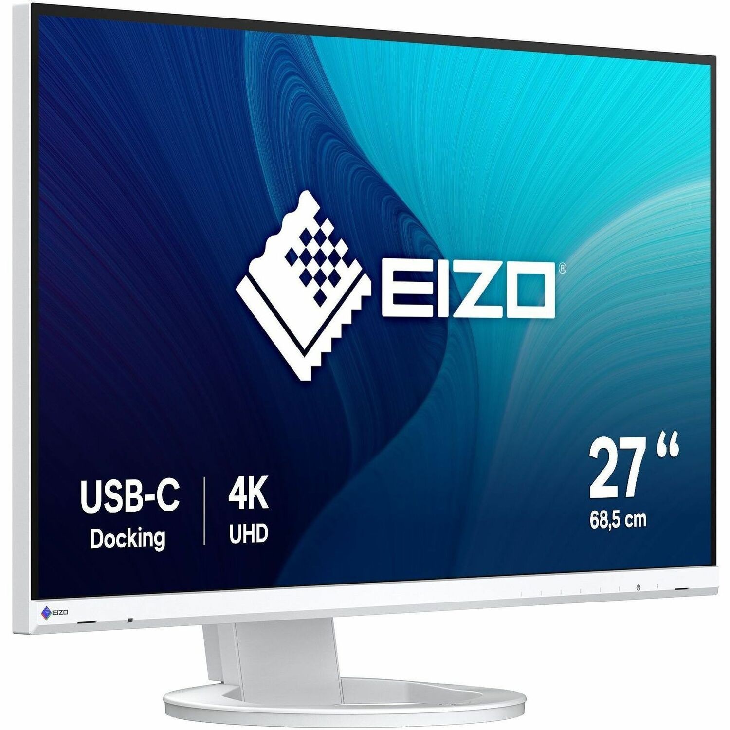 EIZO FlexScan EV2740S-WT 27" Class 4K UHD LED Monitor - 16:9 - White
