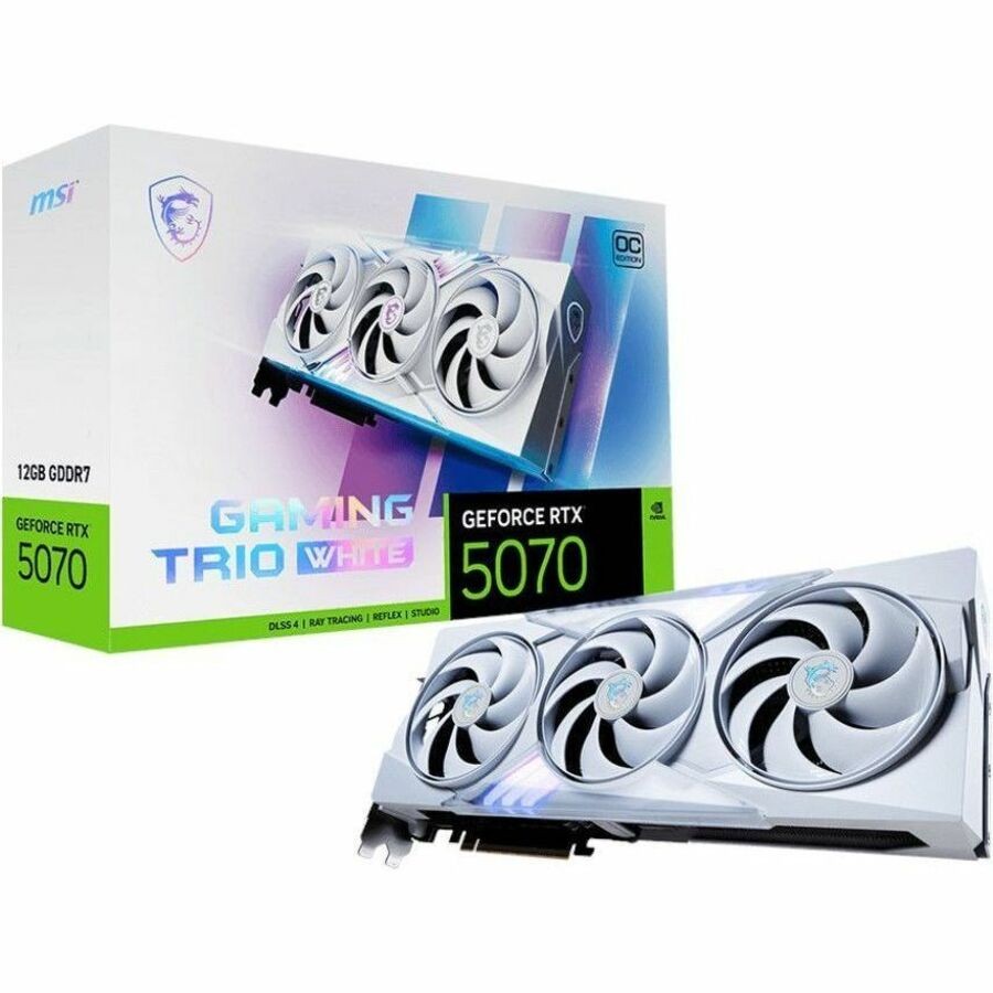 MSI RTX 5070 12G GAMING TRIO OC WHITE