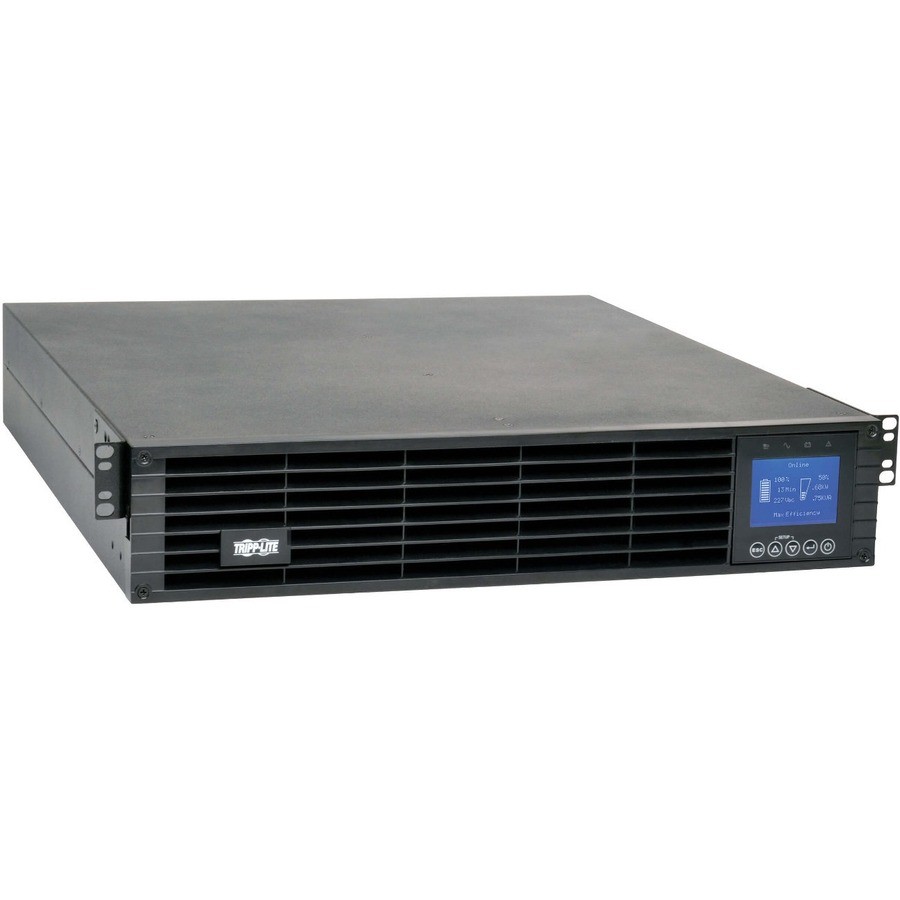 Tripp Lite by Eaton 208/230V 3000VA 2700W Double-Conversion UPS - 10 Outlets, Extended Run, WEBCARDLX, LCD, USB, DB9, 2U