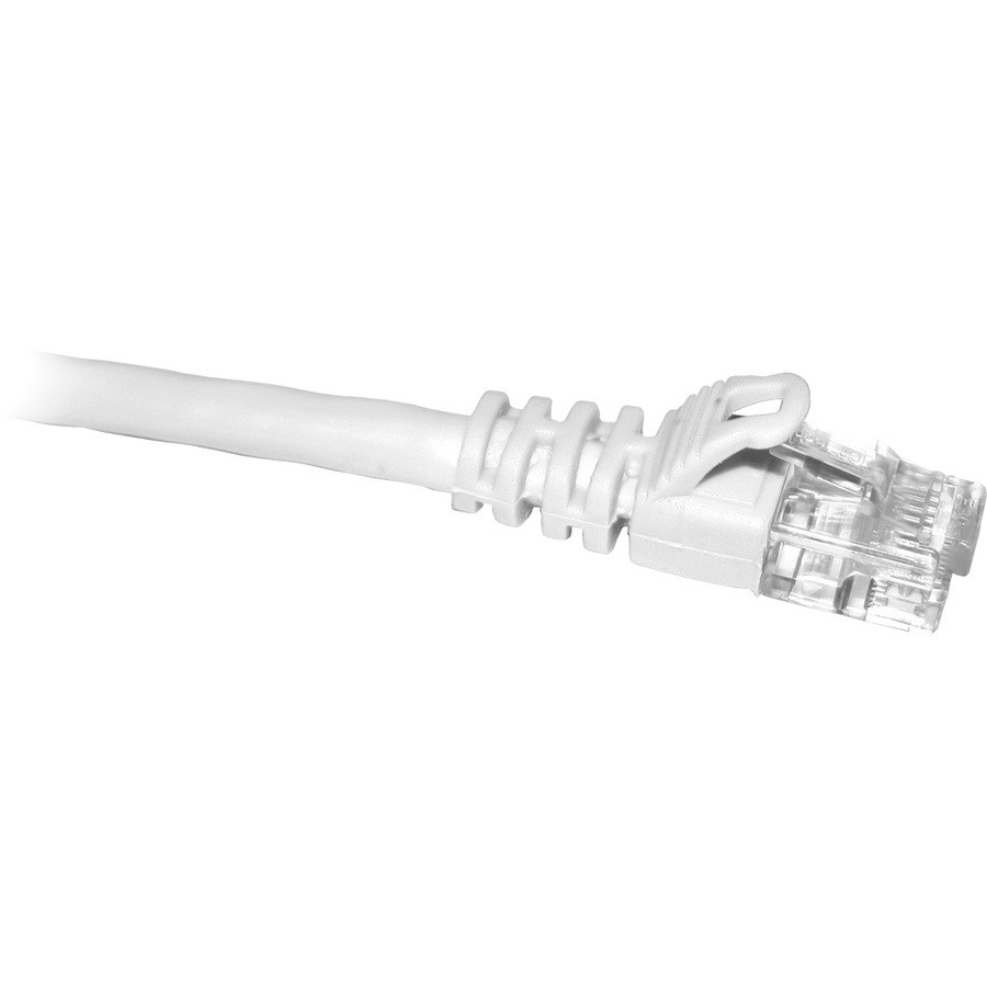 ClearLinks 25FT Cat5E 350MHZ White Molded Snagless Patch Cable
