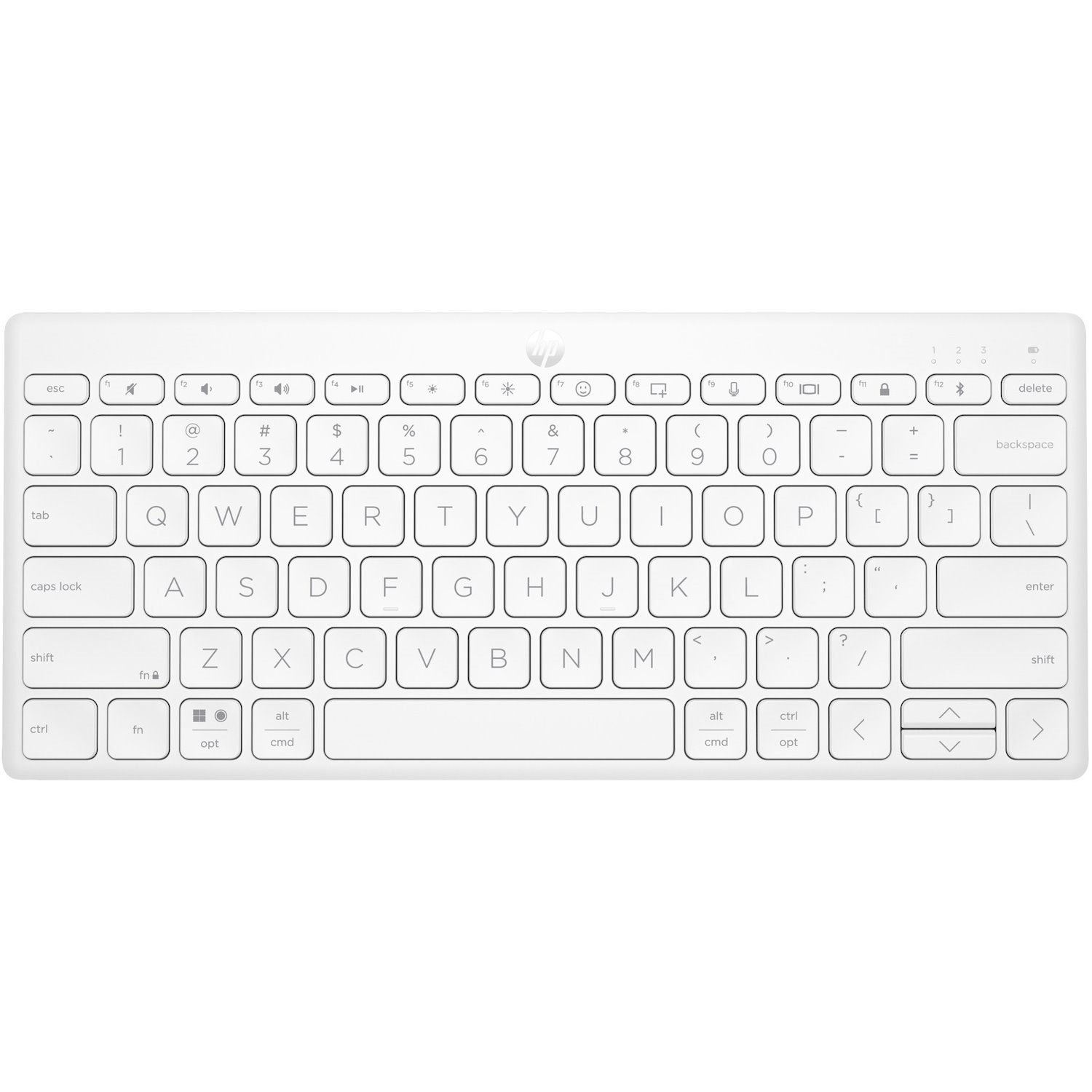 HP Keyboard - Wireless Connectivity - White