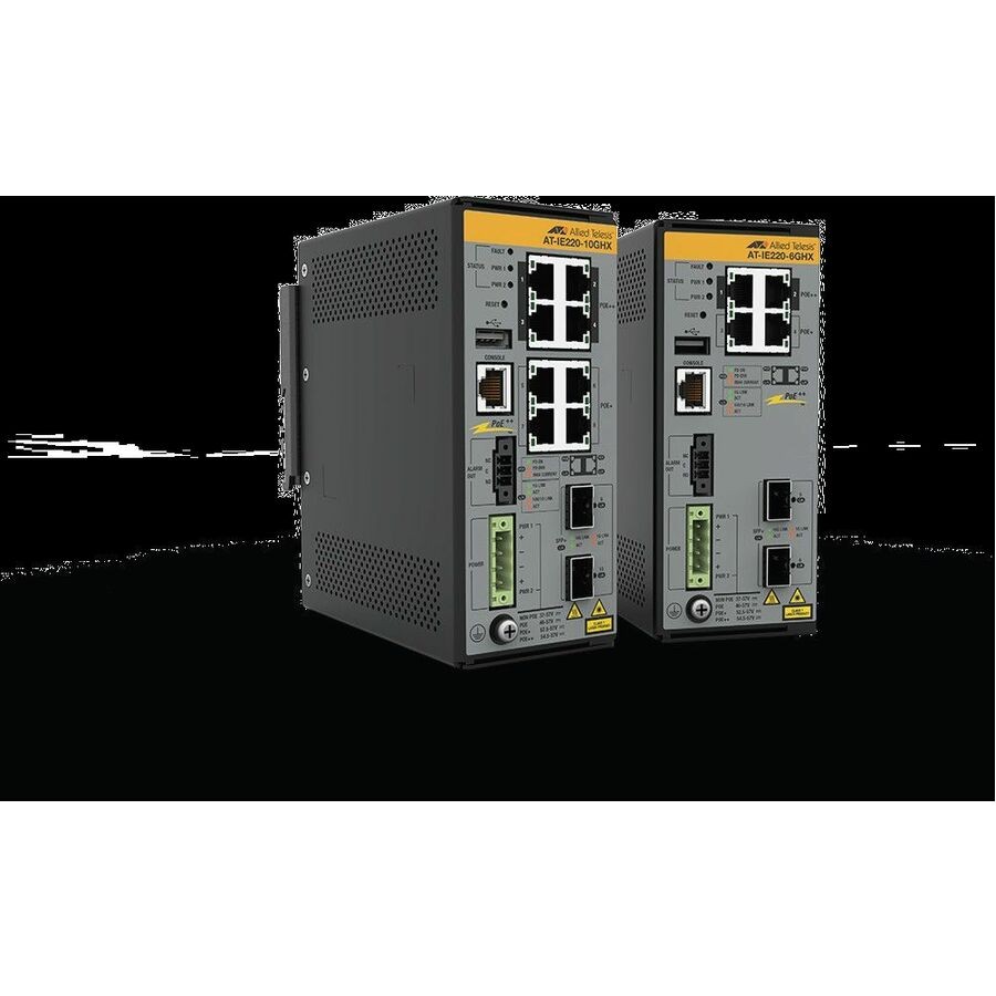 Allied Telesis 8X 10/100/1000T 2X 1G/10G SFP+ Industr