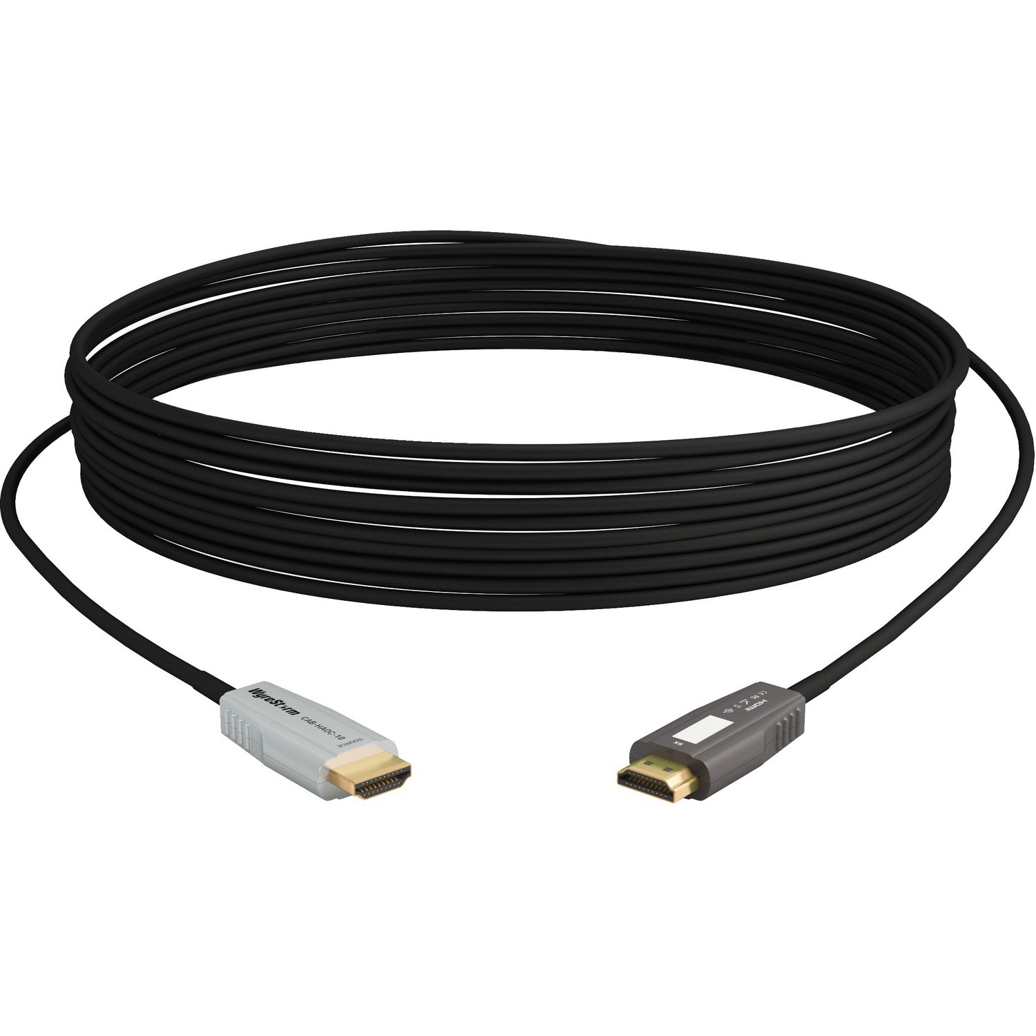 WyreStorm 24Gbps 4-core Active Optical HDMI Cable | 4K HDR 4:4:4/60, ARC, CEC, ALLM & VRR | ISF Certified (15m/49ft) FT4, CL3
