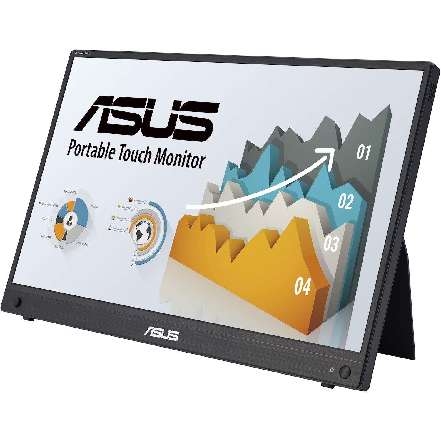 Asus ZenScreen MB16AHT 16" Class LCD Touchscreen Monitor - 16:9 - 5 ms