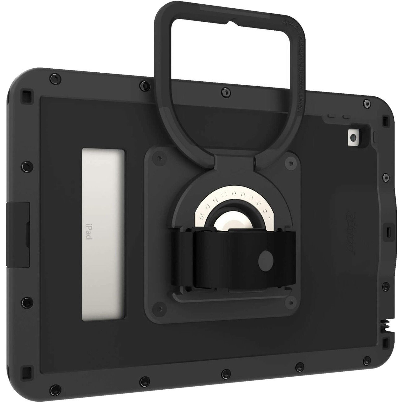 The Joy Factory aXtion Extreme MP Rugged Carrying Case for 25.9 cm (10.2") Apple iPad (9th Generation), iPad (8th Generation), iPad (7th Generation) Tablet - Black