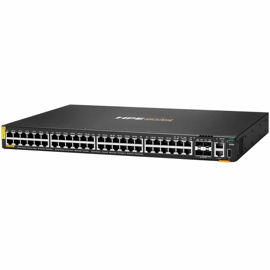 Aruba CX 6200F 48G Class 4 PoE 4SFP+ 740W Switch
