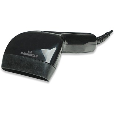 Manhattan Contact CCD Usb Barcode Scanner 80MM, Black