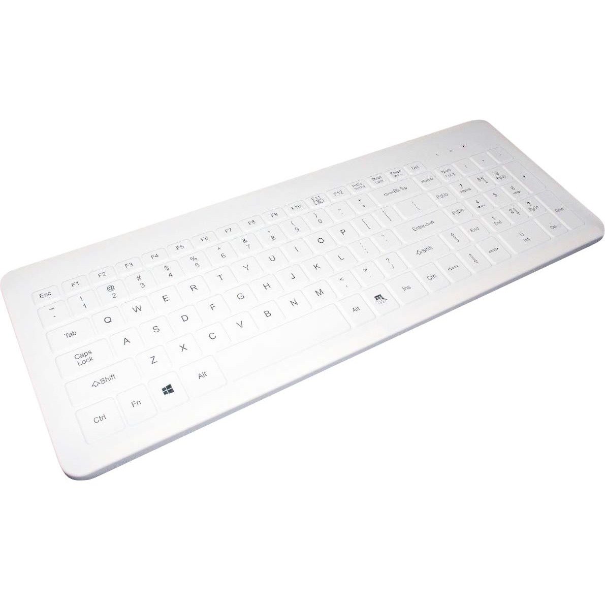 Man & Machine Very Cool Keyboard - Cable Connectivity - USB Interface - White
